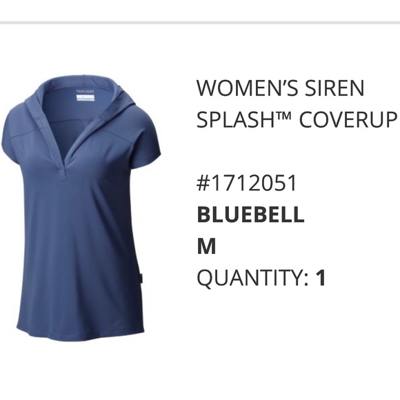 Columbia Tops - Active shirt , Columbia Siren Splash Coverup